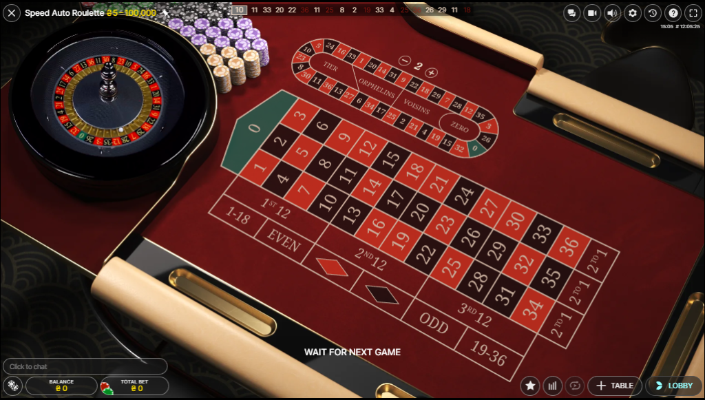 Speed roulette at Pokerbet's live casino class=