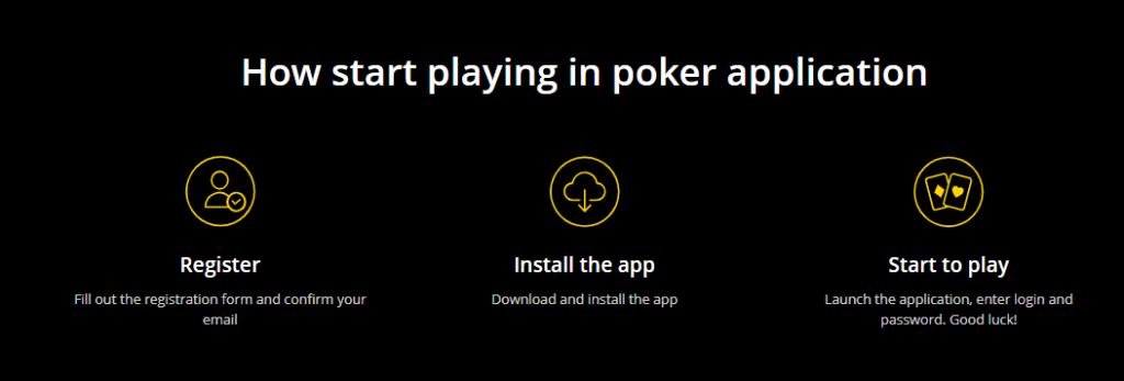 Pokerbet App on iOS